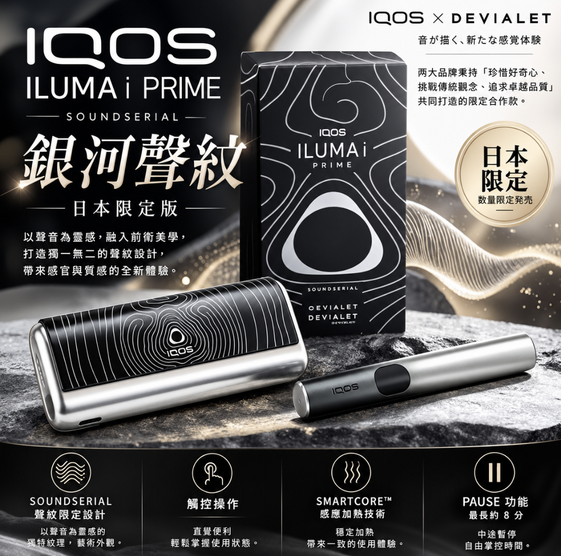 IQOS主機最新款 IQOS ILUMA I PRIME 主機適用TEREA煙彈